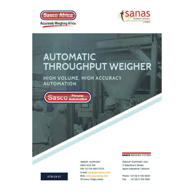 Automatic Throughput Weighing
