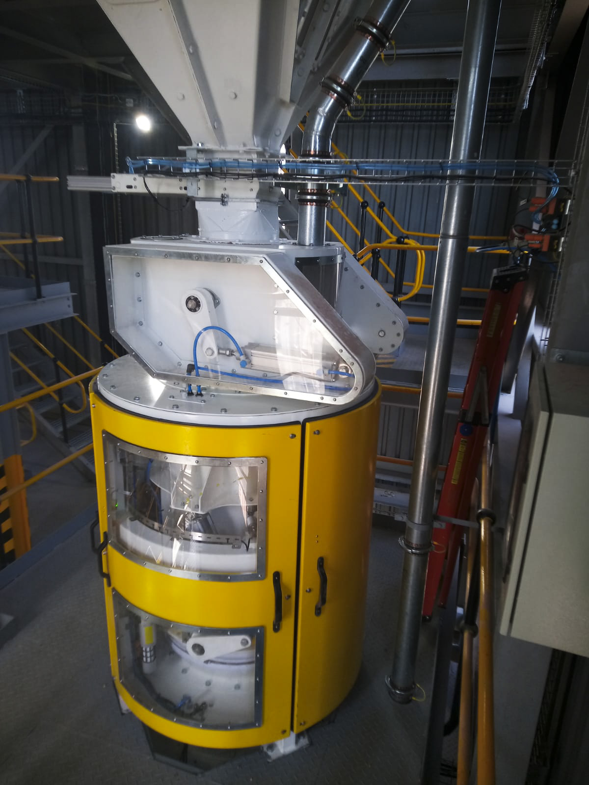 Grain Throughput Weigher